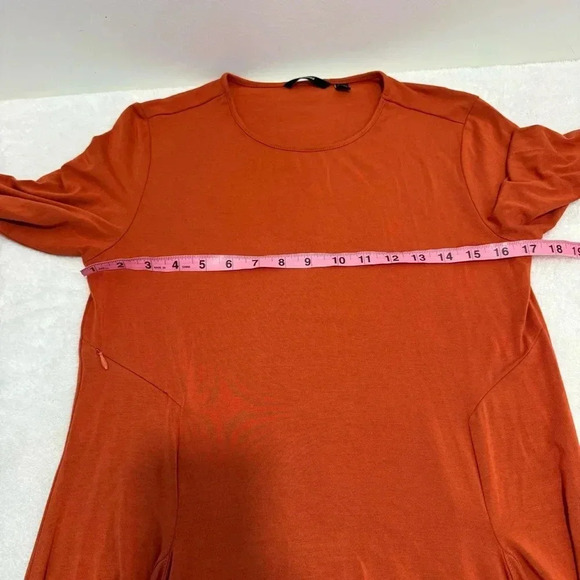Betabrand Sweatshirt Travel Dress in Orange sz Xs - Picture 9 of 10
